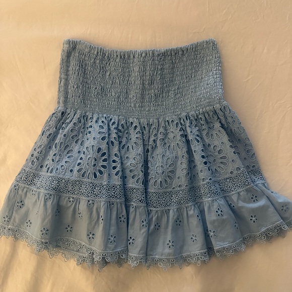 Temptation Positano Smocked Skirt - Picture 1 of 3